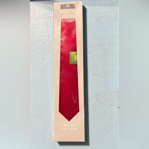 Tie 100% Silk Classic Width Bionic Finish ECO water-repellent soil-repellent New